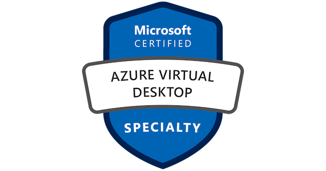 Azure Virtual Desktop Specialty badge